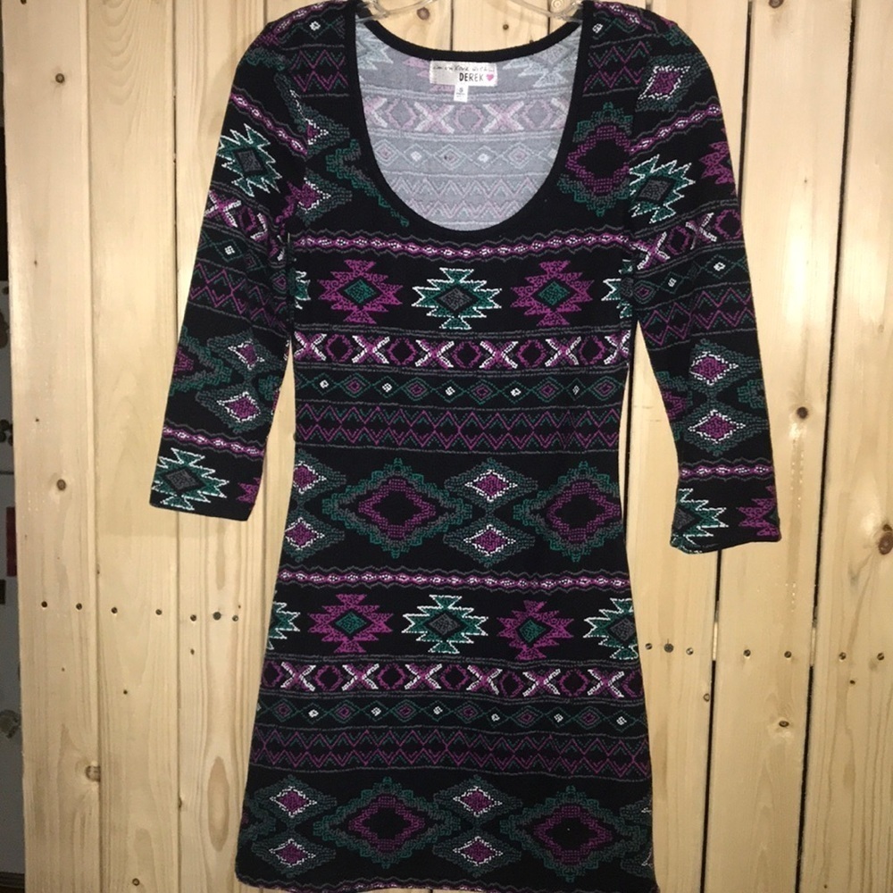 I’m in Love with Derek Aztec Dress S